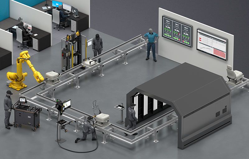 Smart Connected Workstation – SCW Produktfoto
